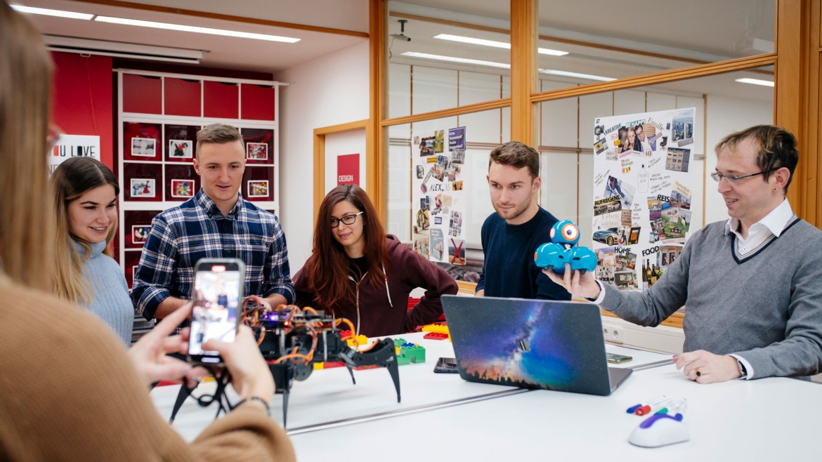 Lehre an der Hochschule München (Foto: Ulrike Myrzik) Symbolbild Lehre an der Hochschule München