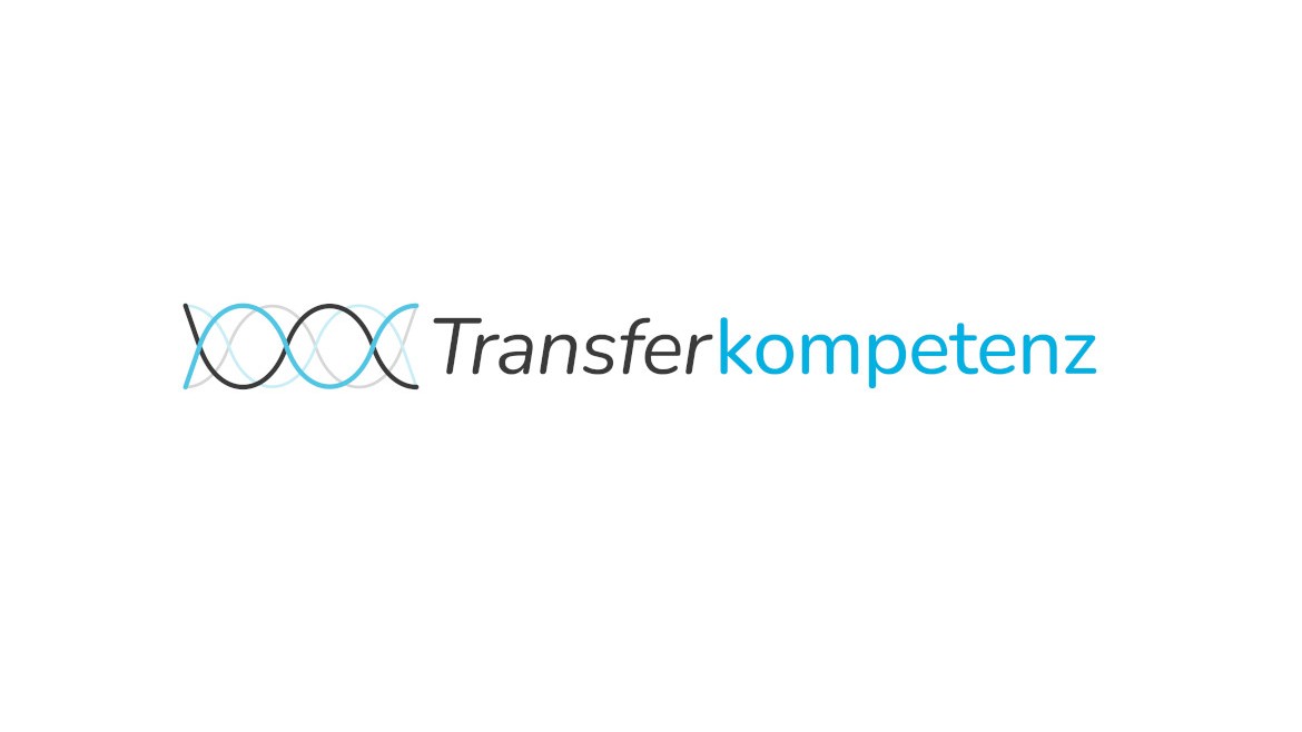Die vier Stränge einer liegenden Quadrupelhelix stehen für das Zusammenspiel von Wirtschaft, Wissenschaft, öffentlicher Hand und Gesellschaft.