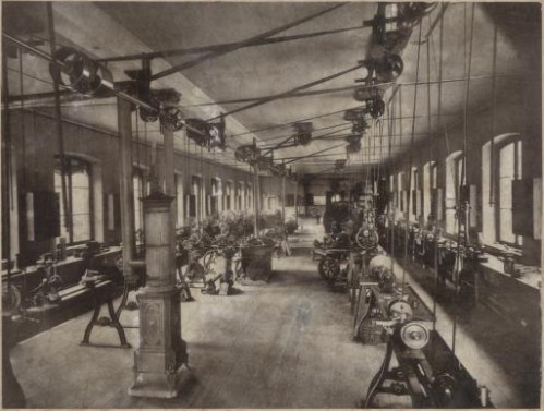 1881 Staatsbauschule Industrie und Maschinen (Quelle: Stadtarchiv München, StdAM_DE-1992-FS-AB-STB-233-06) Staatsbauschule Maschinen und Industrie 1881
