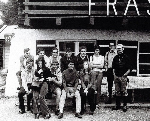 Studierende eines HWF-Jahrgangs (Quelle: Privatbesitz von Elmar Wibmer ) Studierende eines HWF-Jahrgangs