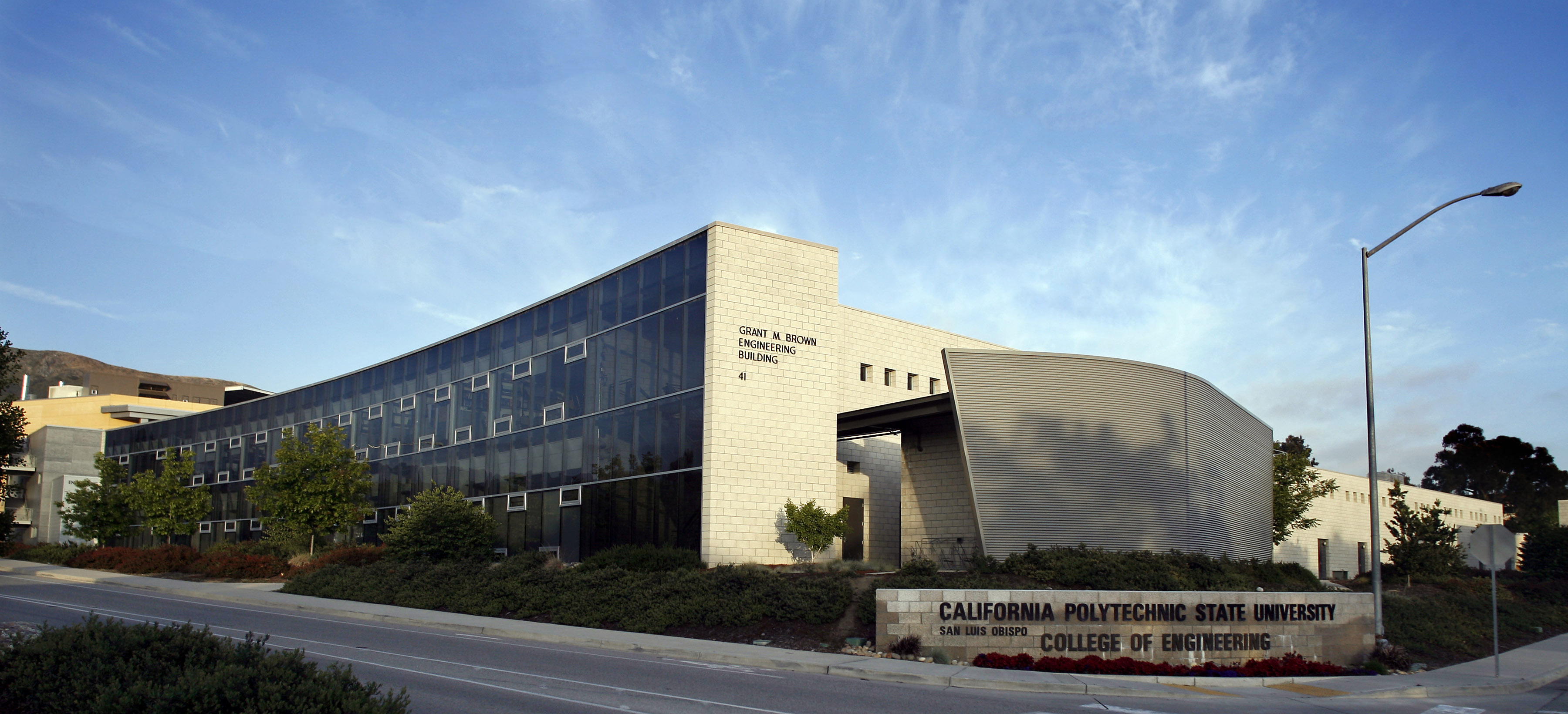 Building of the College of Engineering at Cal Poly