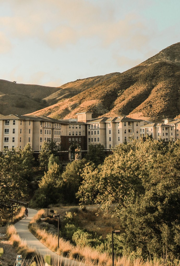 View over the Cal Poly campus.