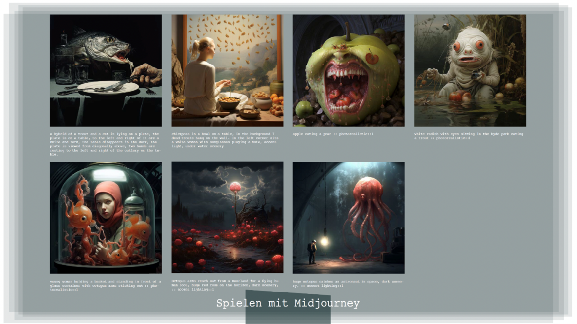 Mit AI generierte Bilder (Bilder: Sonja Schweiger) Mit AI generierte Bilder