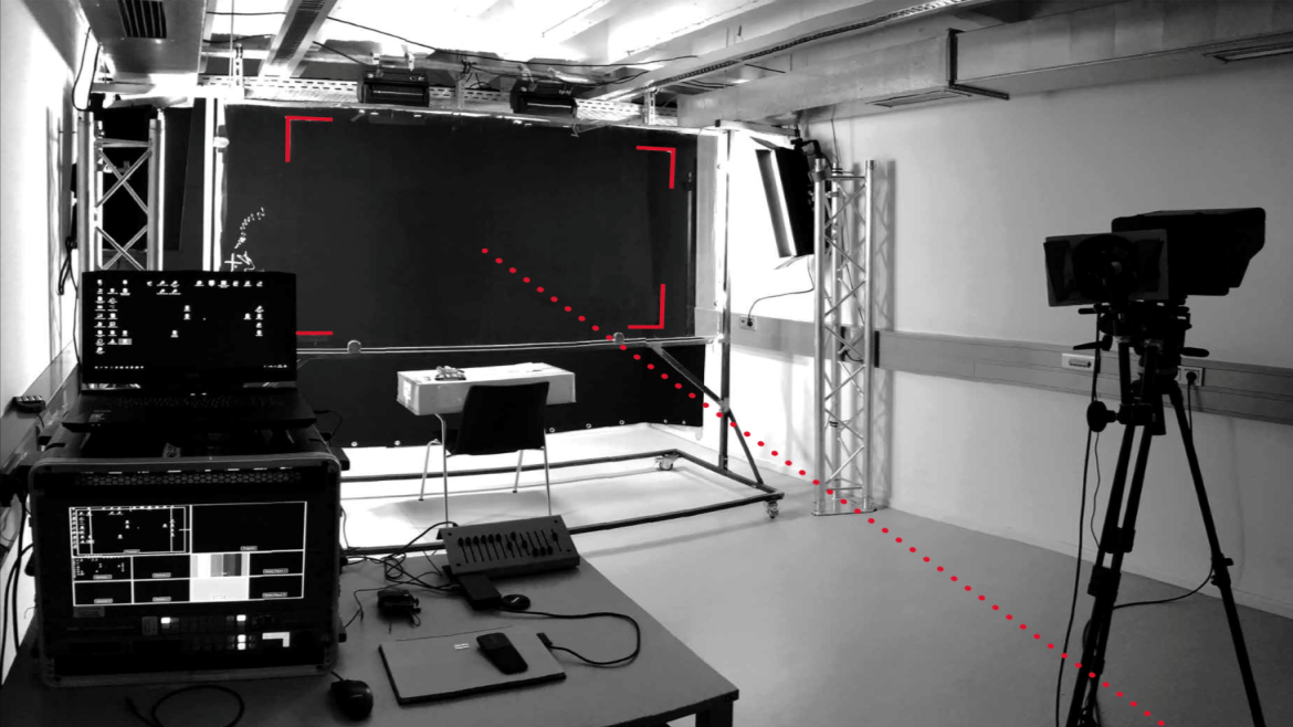 Videostudio mit Equipment