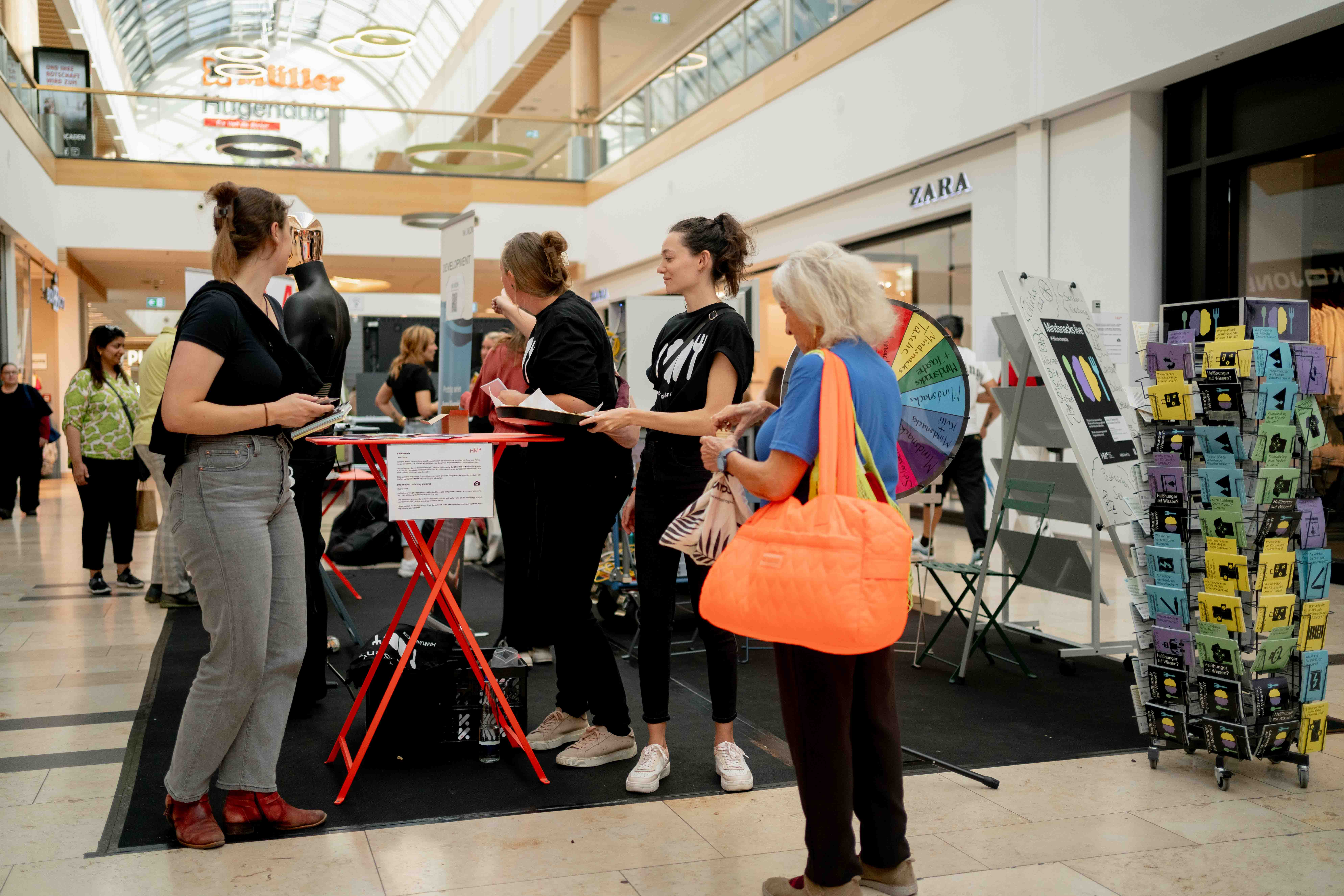 Mindsnacks Live in den Riem Arcaden