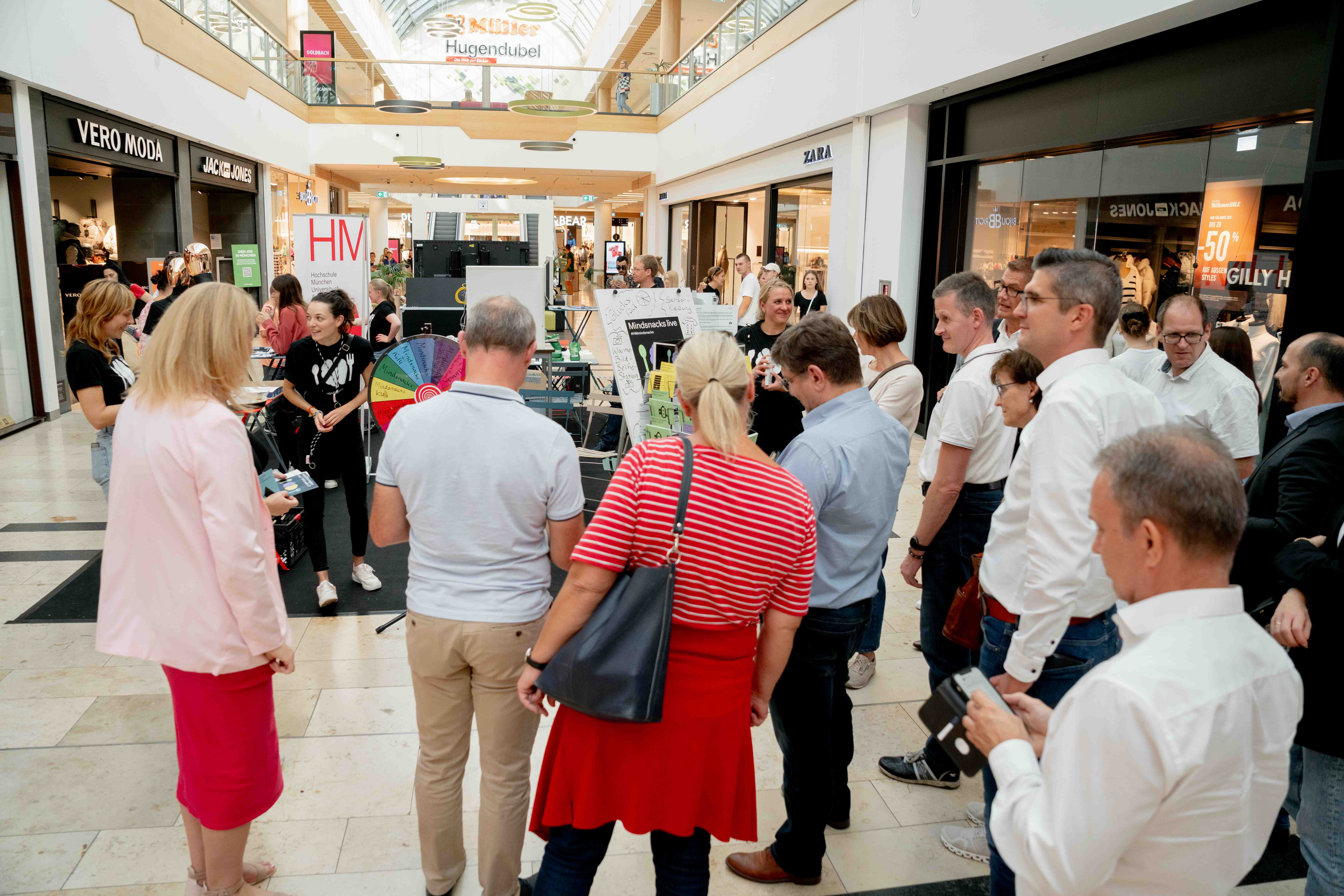 Mindsnacks Live in den Riem Arcaden