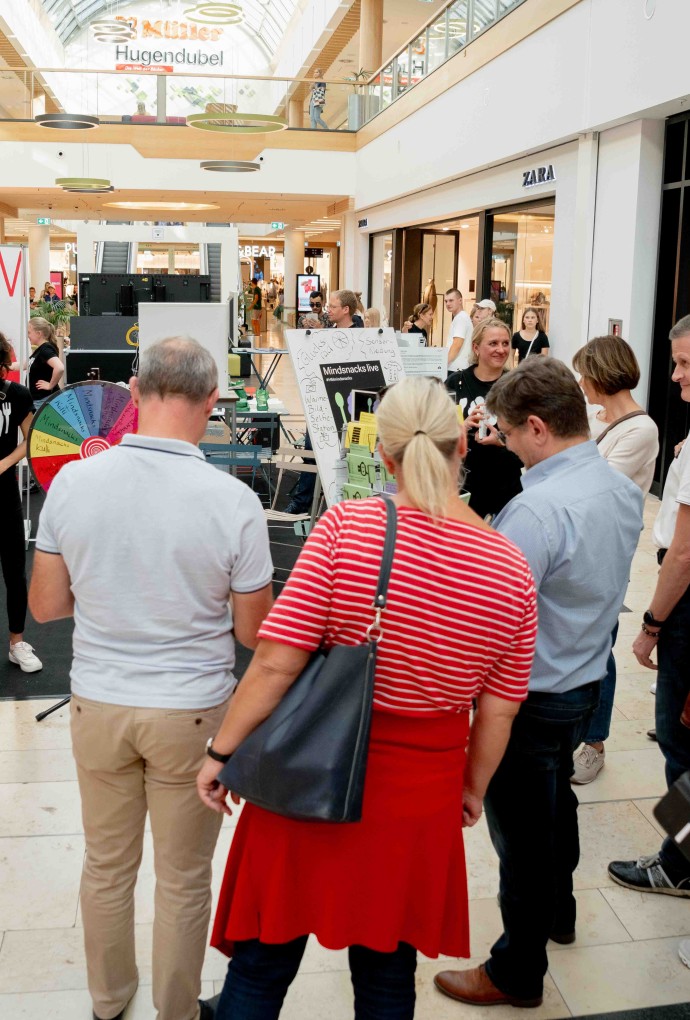 Mindsnacks Live in den Riem Arcaden