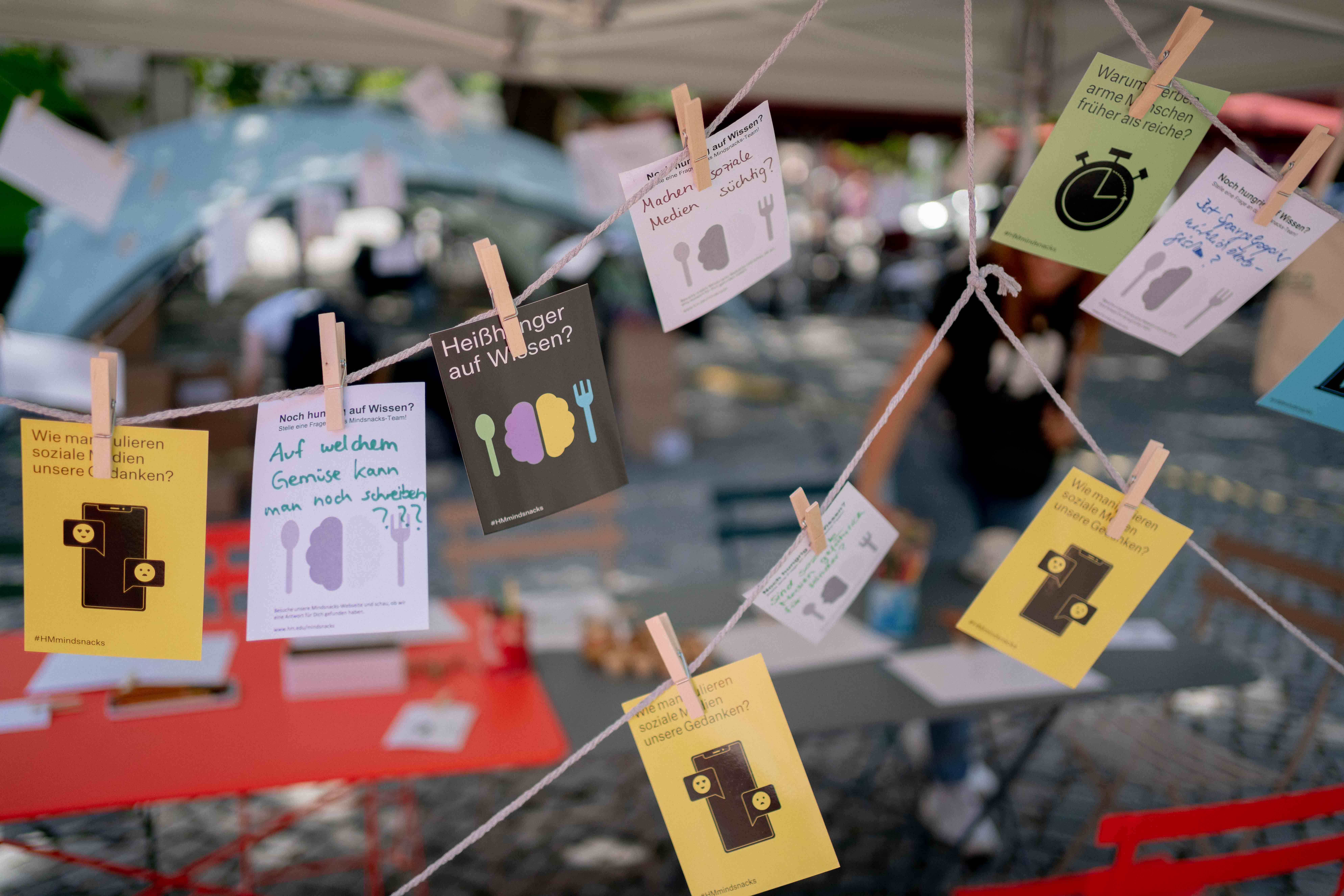 Mindsnacks Live am Rindermarkt