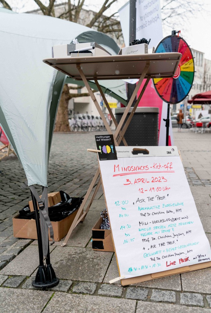 Mindsnacks Live am Rindermarkt