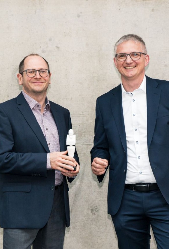 Matthias Pohl und Andreas Ansorge, Preisträger Praxispartner