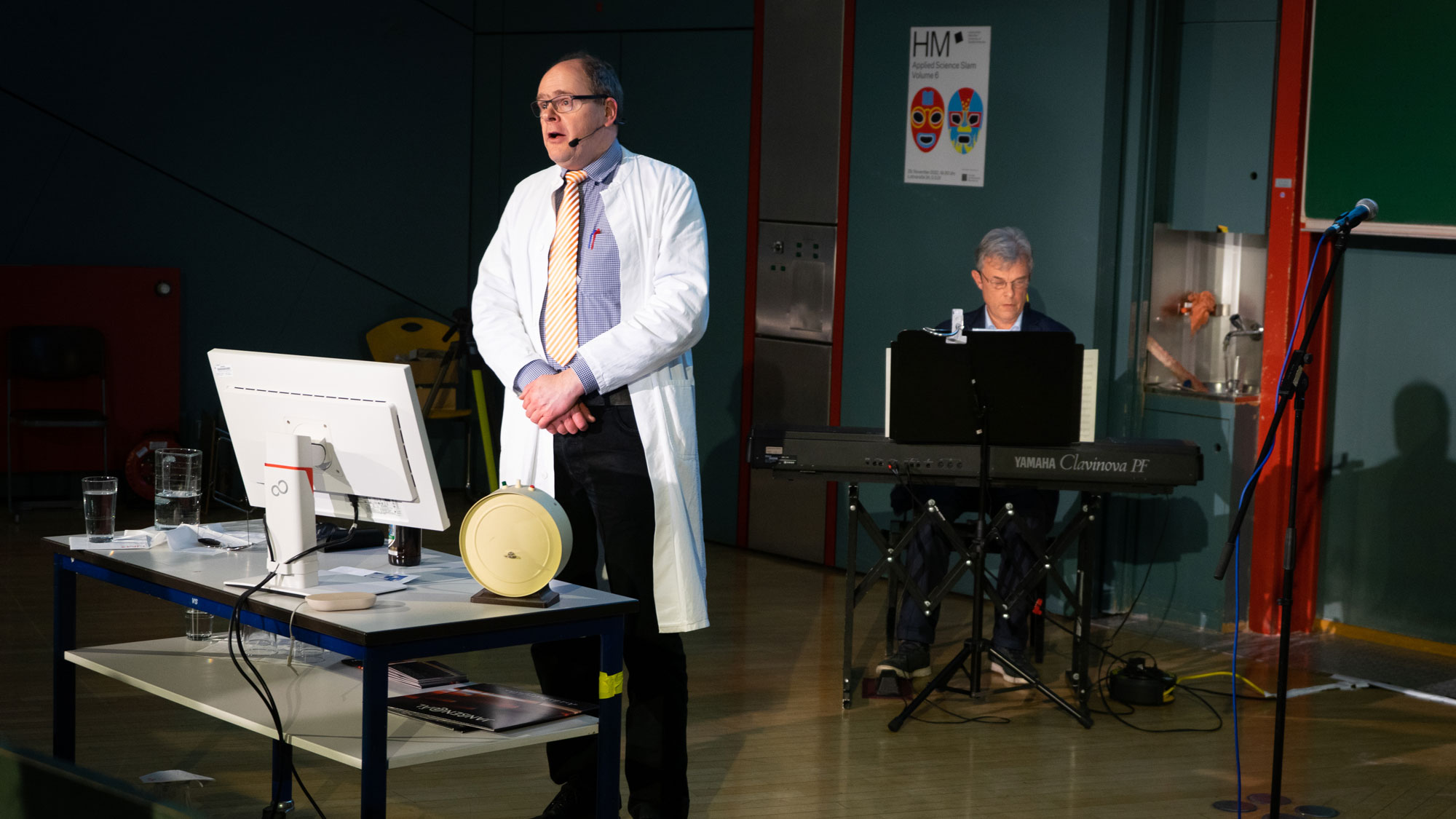 Prof. Georg Eggers und Prof. Michael Sachs