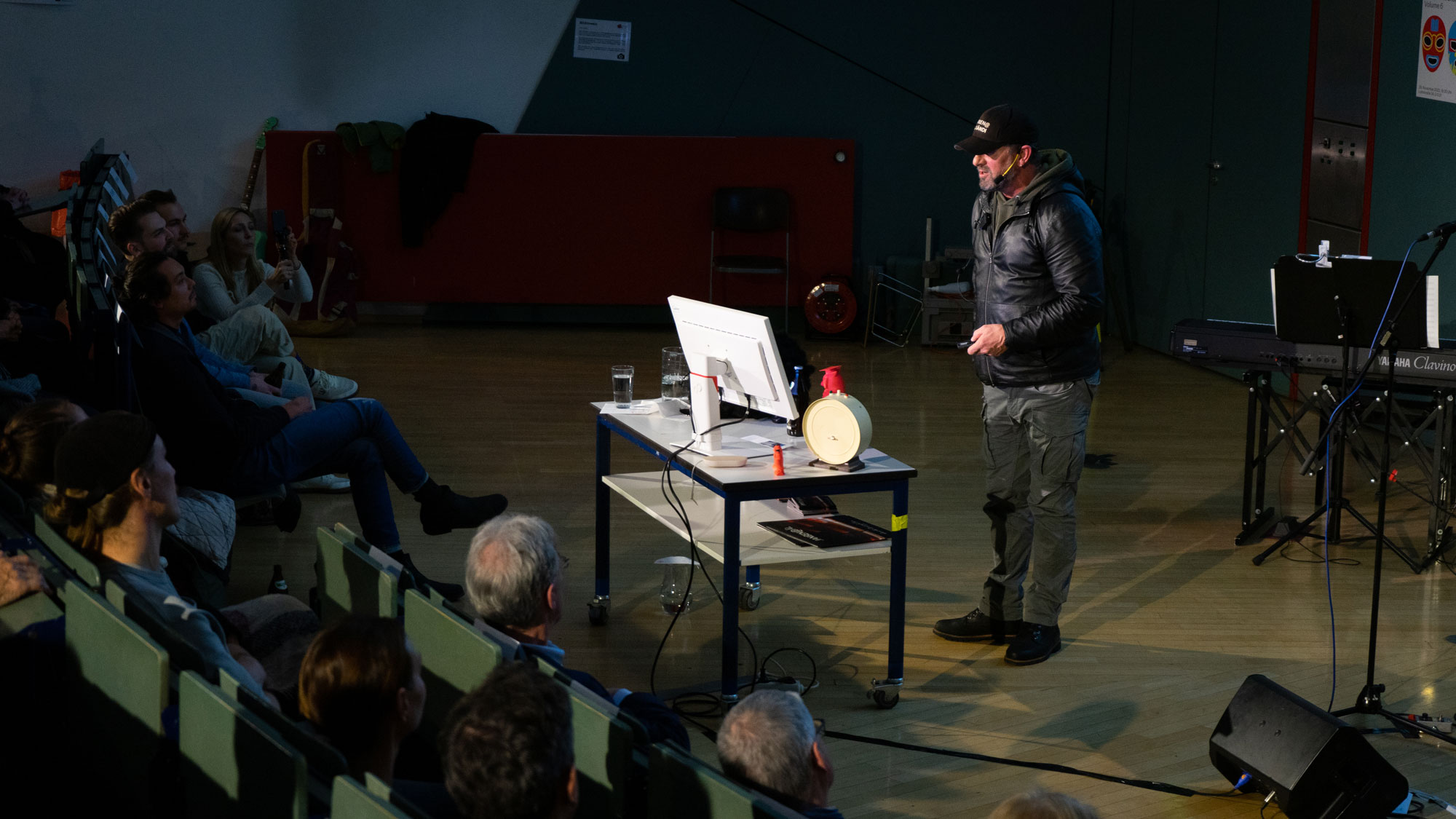 Prof. Christian Janßen Slam Auftritt
