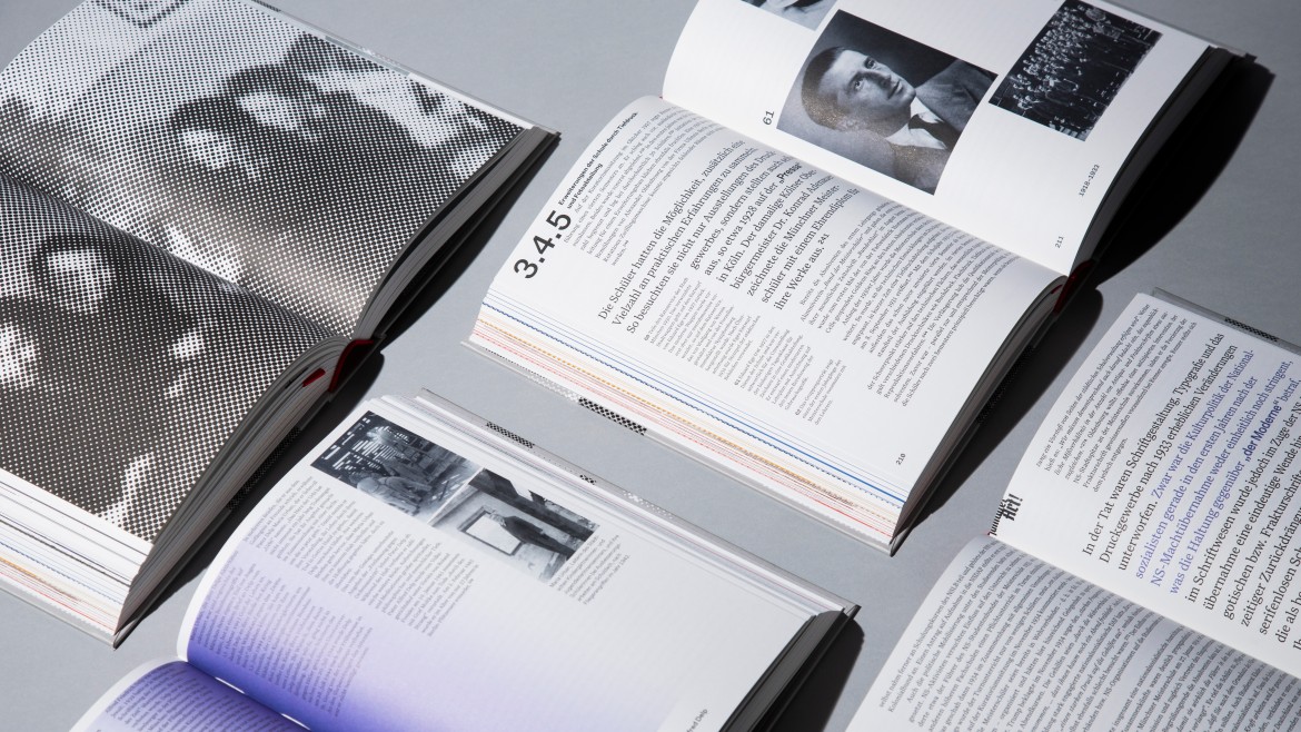 Gestaltung der HM-Geschichtspublikation