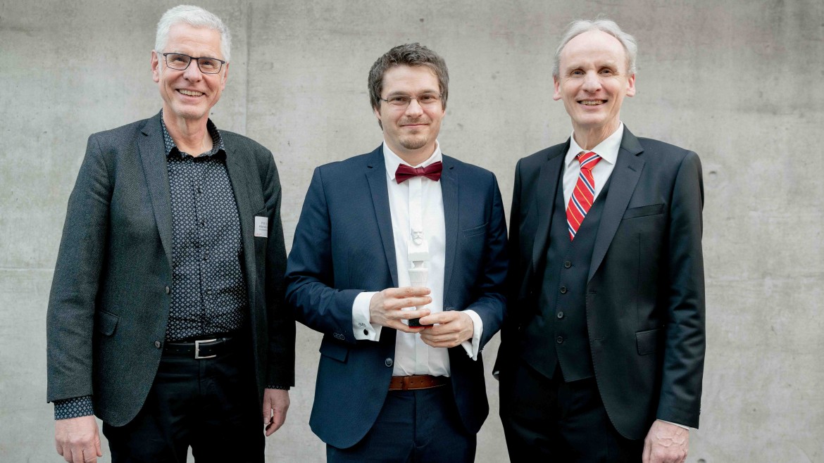 Oskar Preisträger Promotion HM 2023 (Foto: Alexander Ratzing) Gruppenbild Oskar-Preisträger Promotion