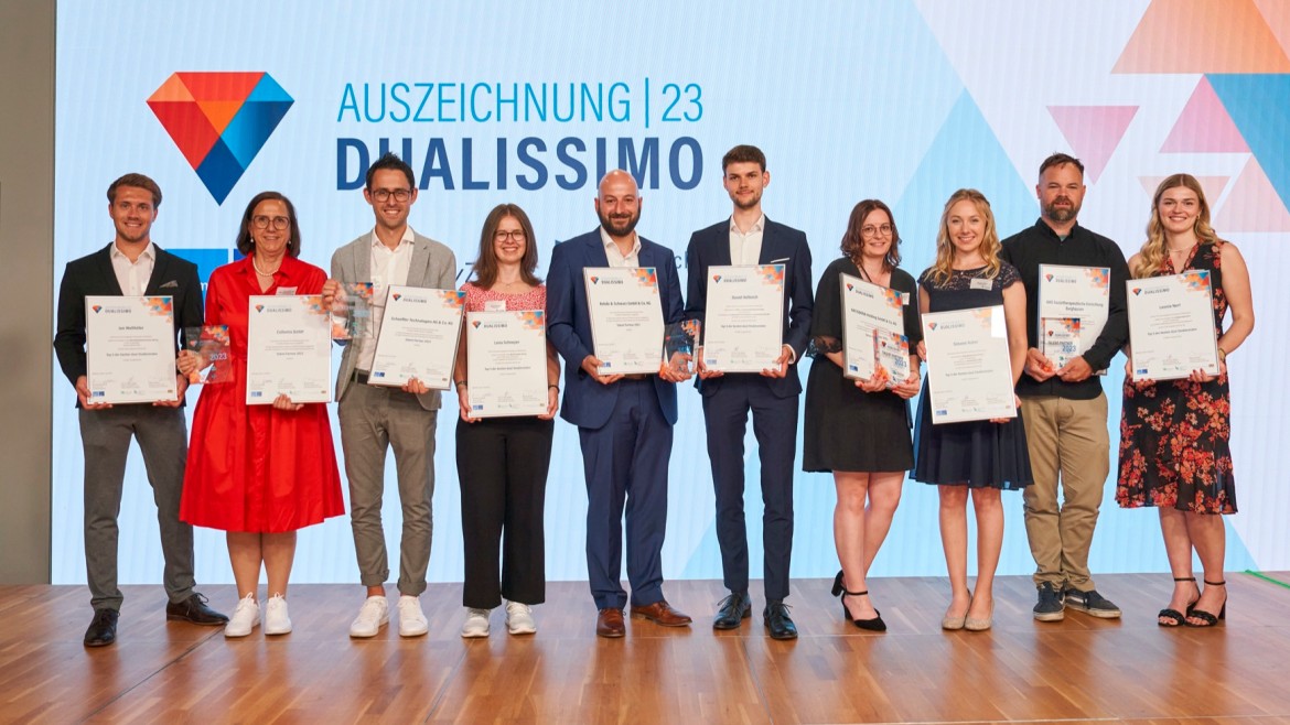 Preisverleihung Dualissimo 2023