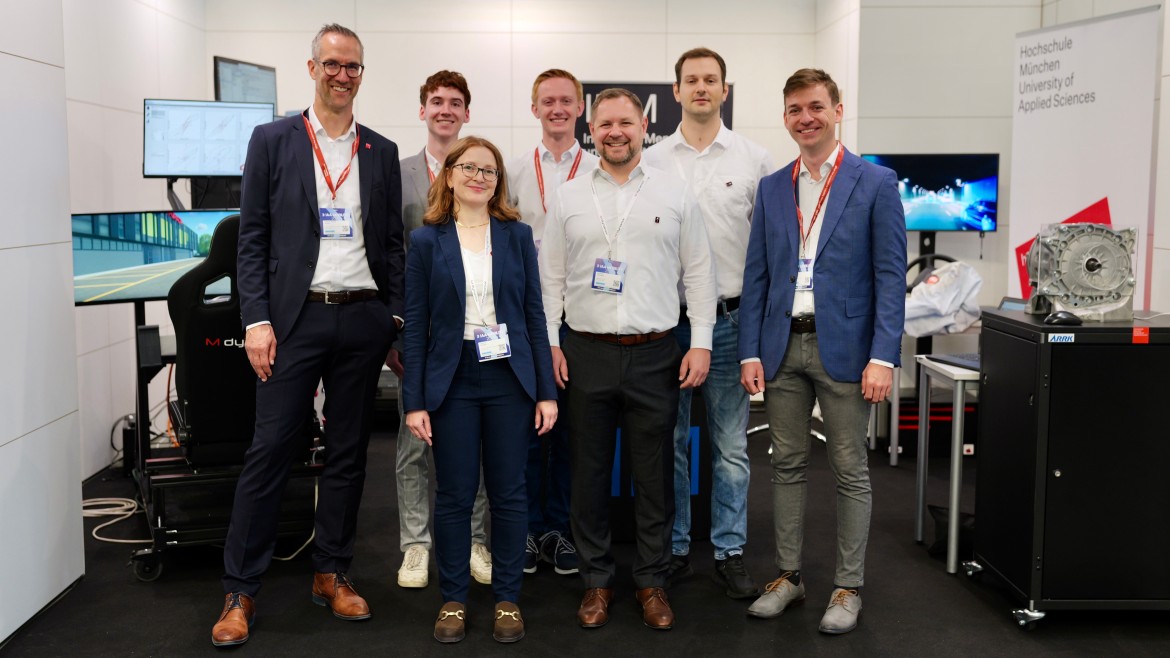 Die HM auf der IAA (Foto: Norbert Mairiedl) Das Messeteam