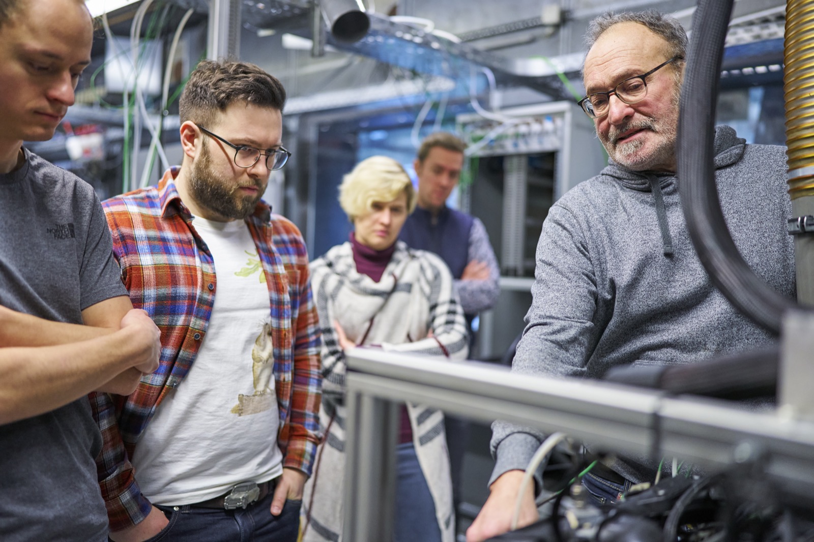 Prüfstands- und Motormesstechnik im Motorenlabor