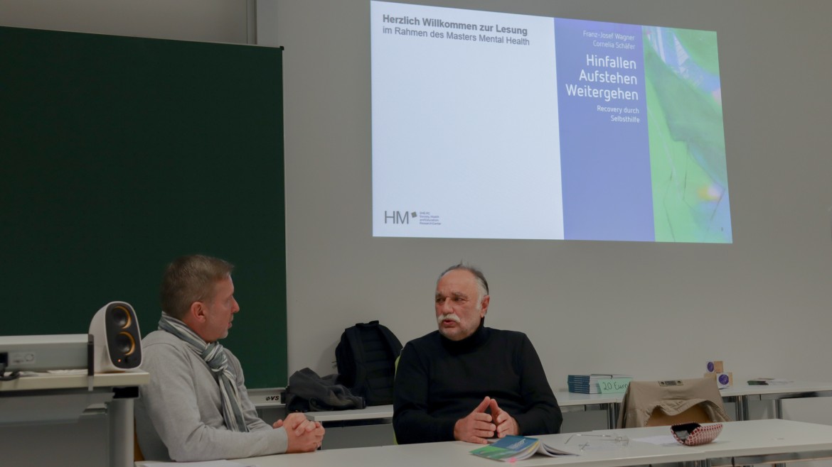 Prof. Dr. Markus Witzmann erzaehlt von seinem Projekt in Kooperation mit dem SHE:RC. (Hochschule München / Matej Gavranovic) Prof. Dr. Markus Witzmann erzaehlt von seinem Projekt.