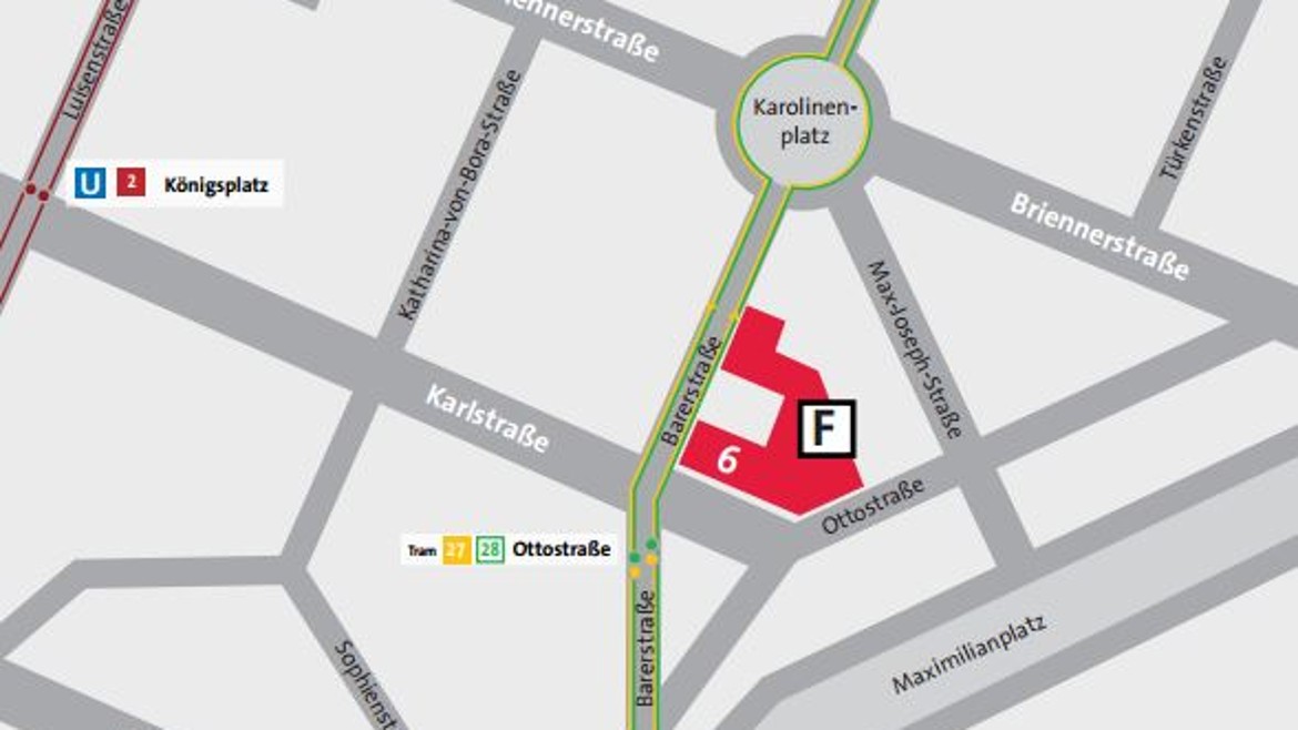 Lageplan Karlstraße