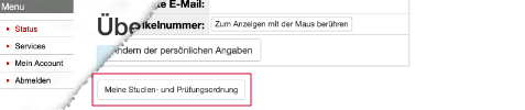 Zugriff über PRIMUSS Online-Services > Status