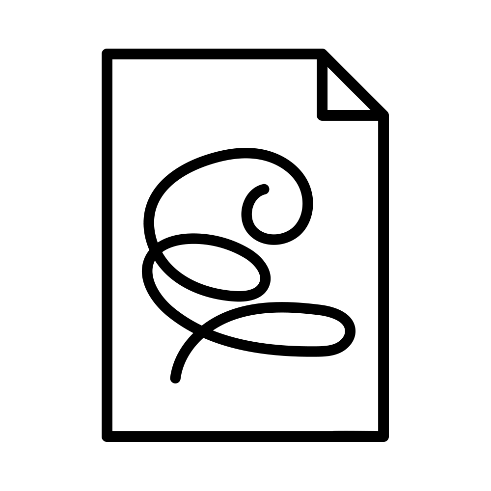 Piktogramm Bewerbung Design