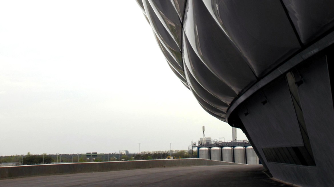Membranhülle der Allianz Arena 