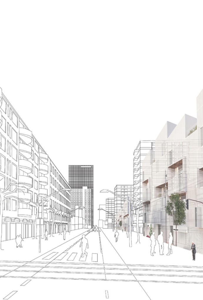 Anna Geiger, Mathilde Gallinelli_Living in Lijn