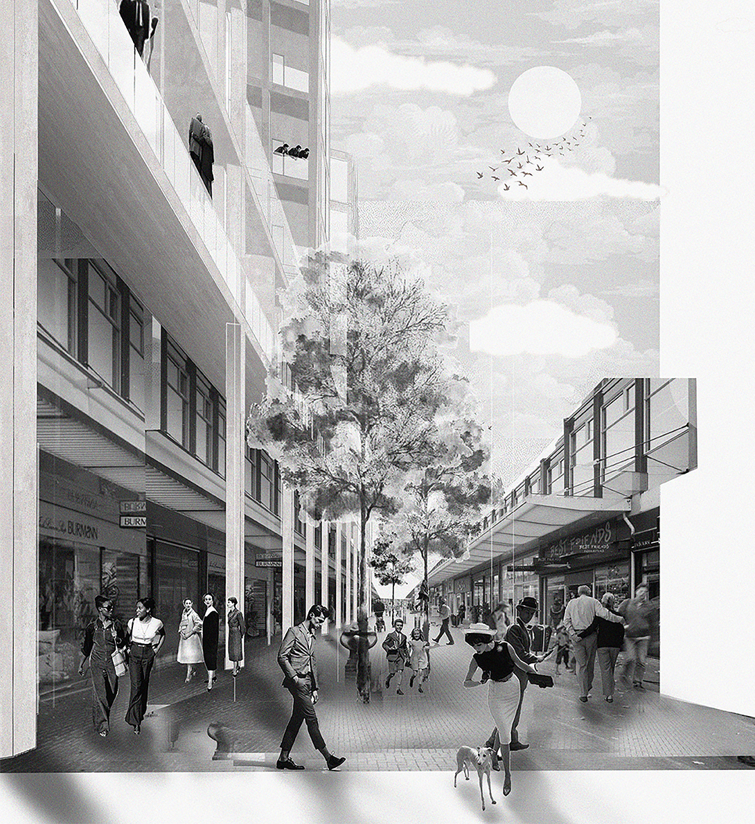 Julia Trieu, Harika Soytekin_Lijnbaan Superstructure