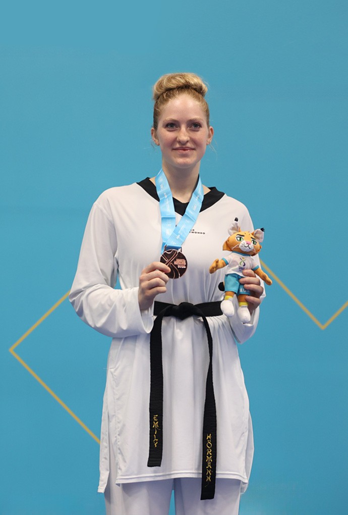 Emily Hoermann European University Games (Copyright: European Universities Games EUSA) Emily Hoermann European University Games