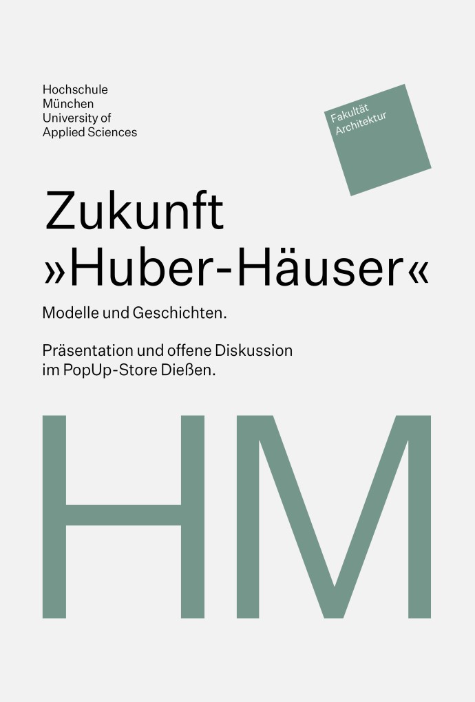 Zukunft Huber Häuser | Präsentation | Entwurfsseminar bei Prof. N. Kretschmann