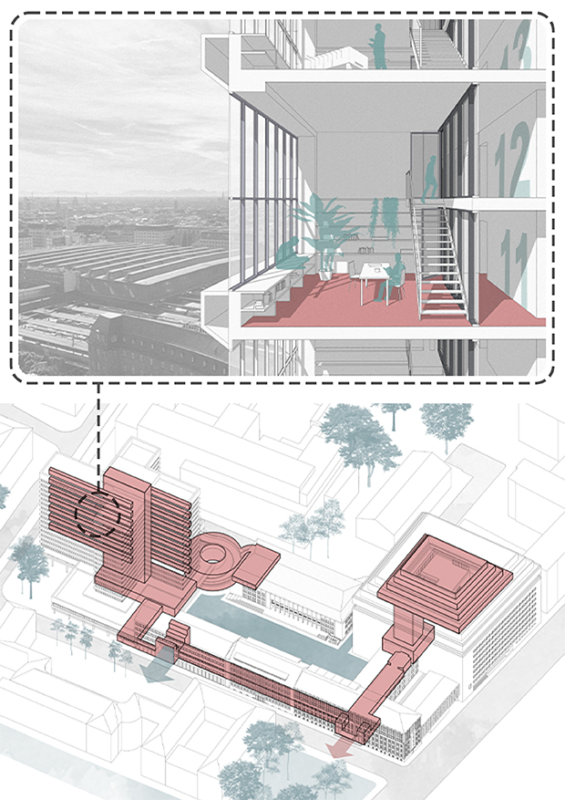 Masterthesis Funkhausareal München, WiSe 2021/22