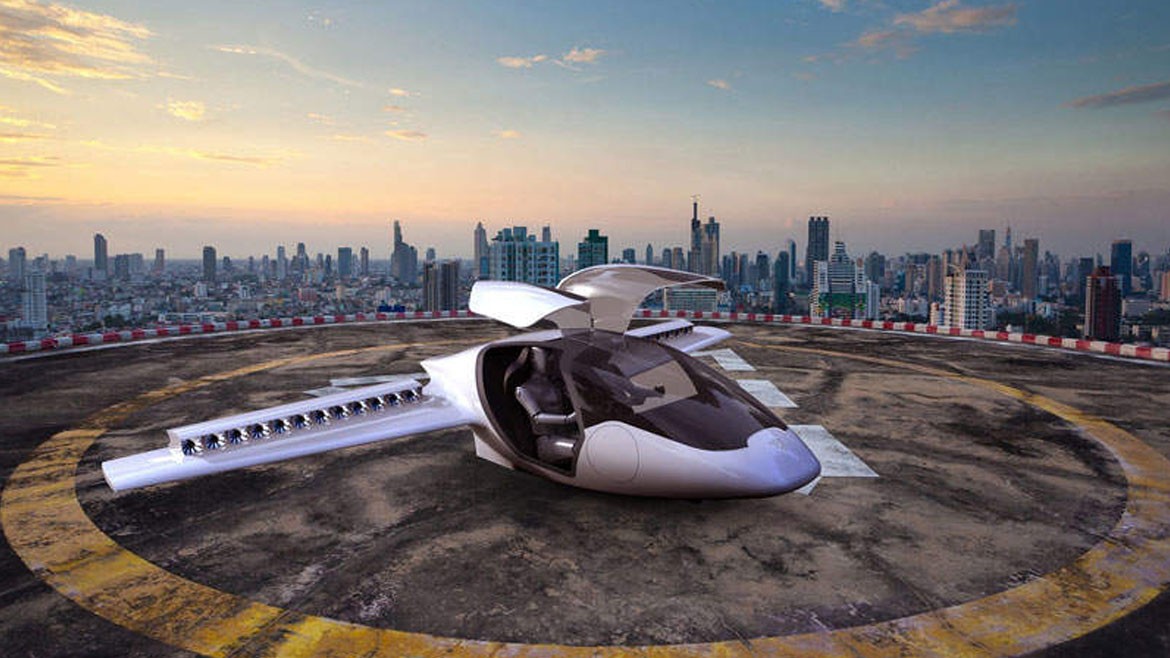 Flugtaxi Lilium 