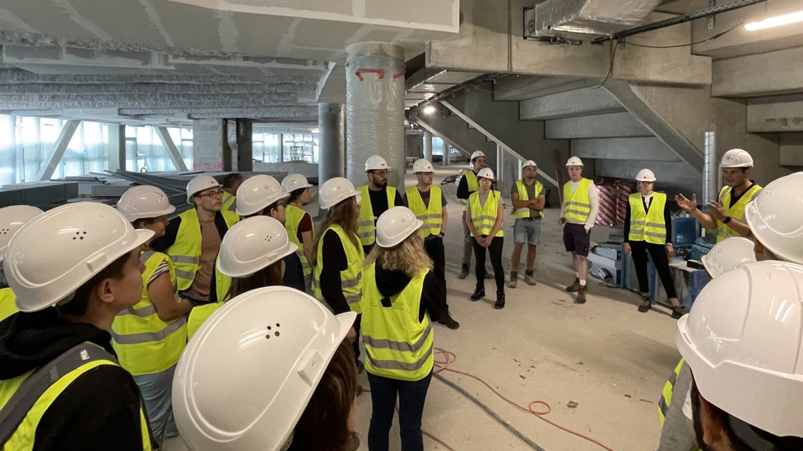 Exkursion Baubetrieb - Projektmanagement