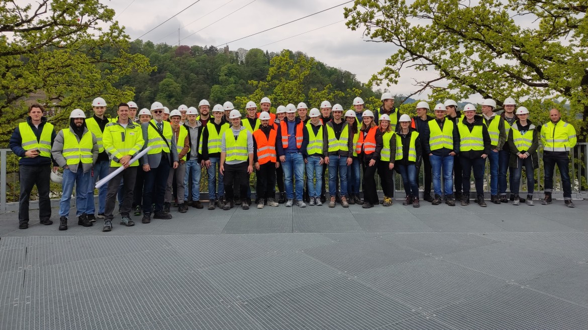 Stahlbauexkursion 2023 nach Linz