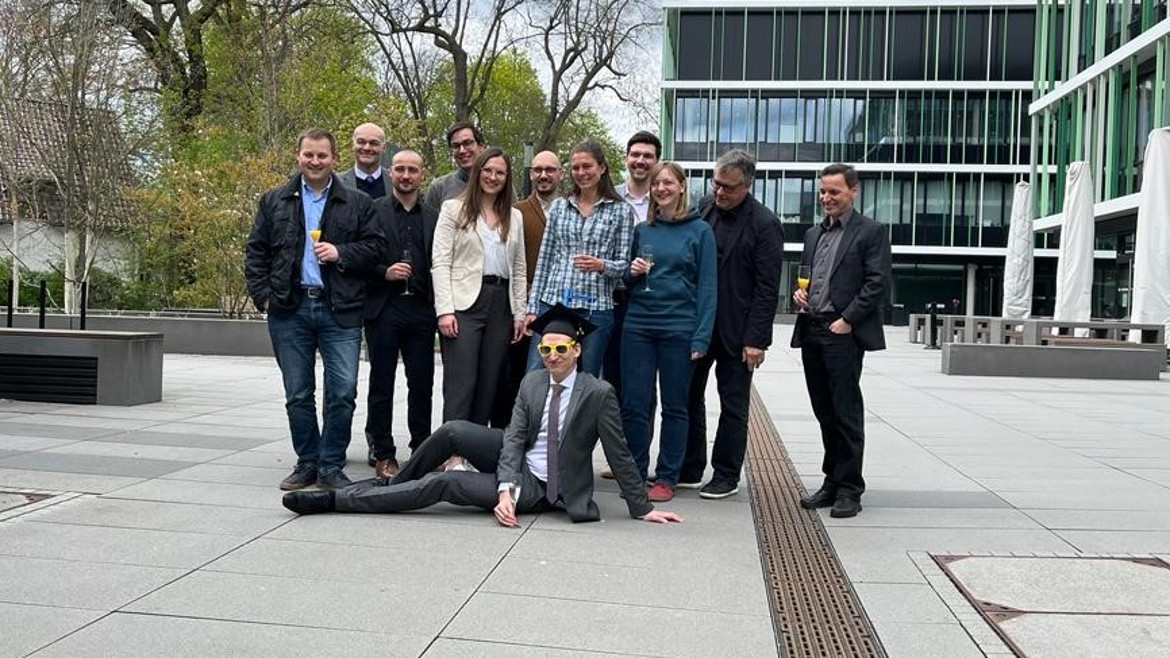 Promotion Steffen Dix Gruppenbild