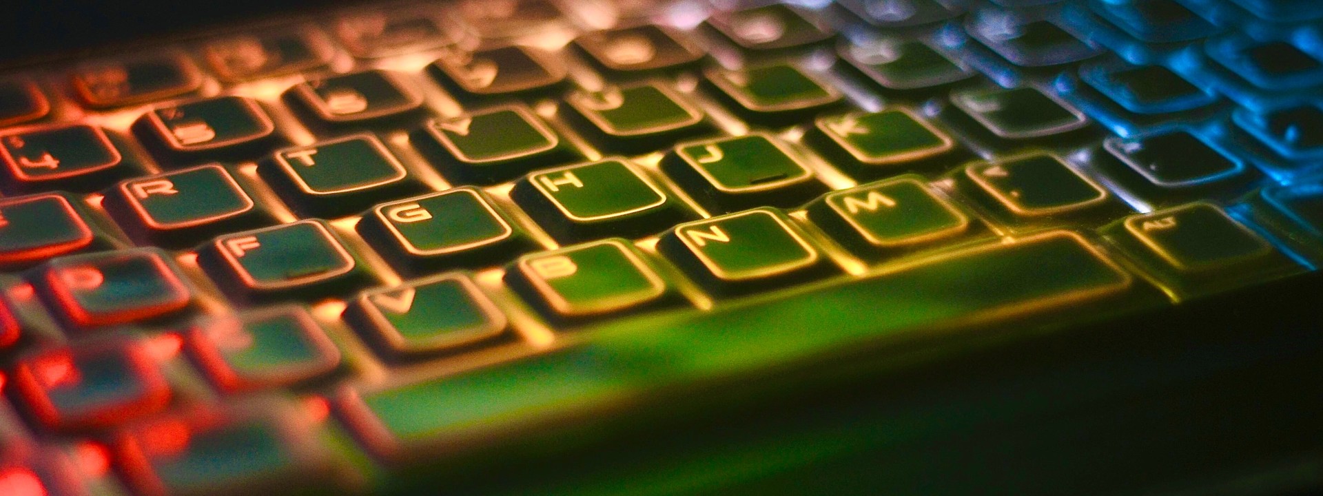 Leuchtende Tastatur