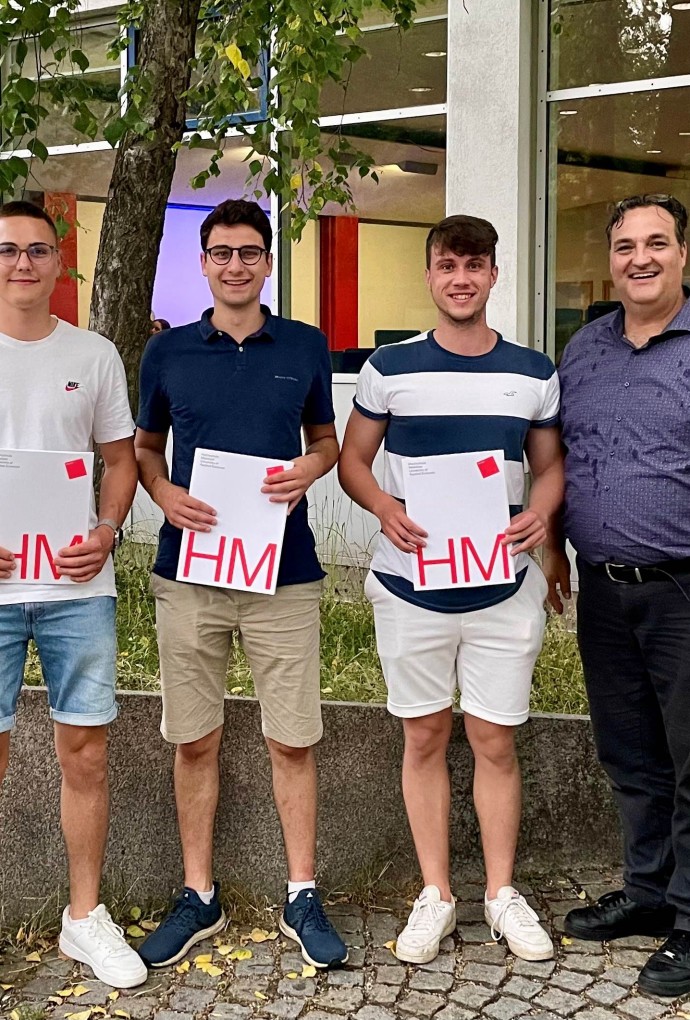 Preisträger beste Studierende Bachelor Energie- und Gebäudetechnik an der Hochschule München