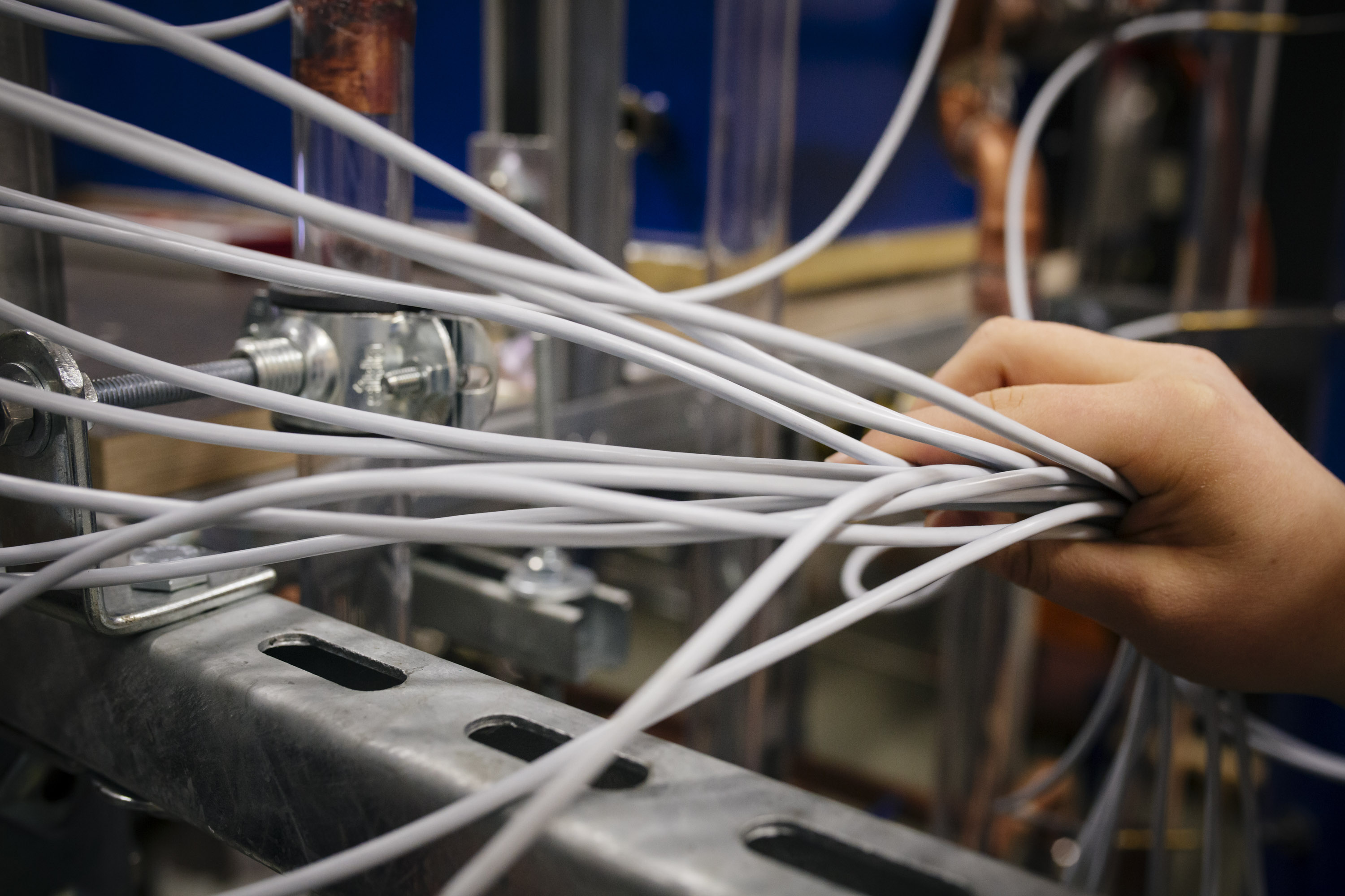 Detailfoto aus dem Studium Energie- und Gebäudetechnik