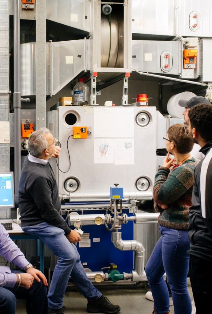 Labor für Raumlufttechnik, Akustik und Raumluftströmung