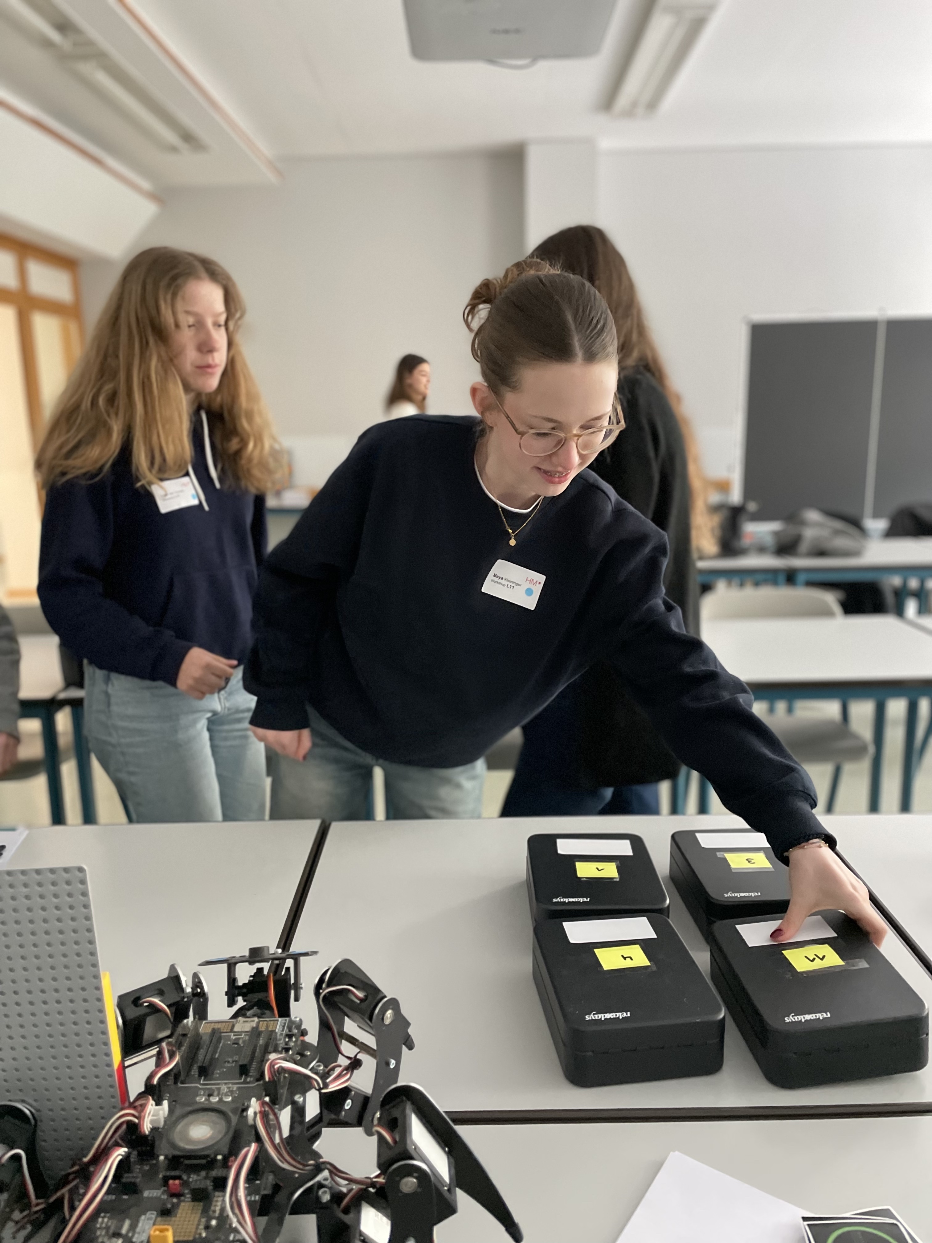 Teilnehmerinnen beim Workshop 