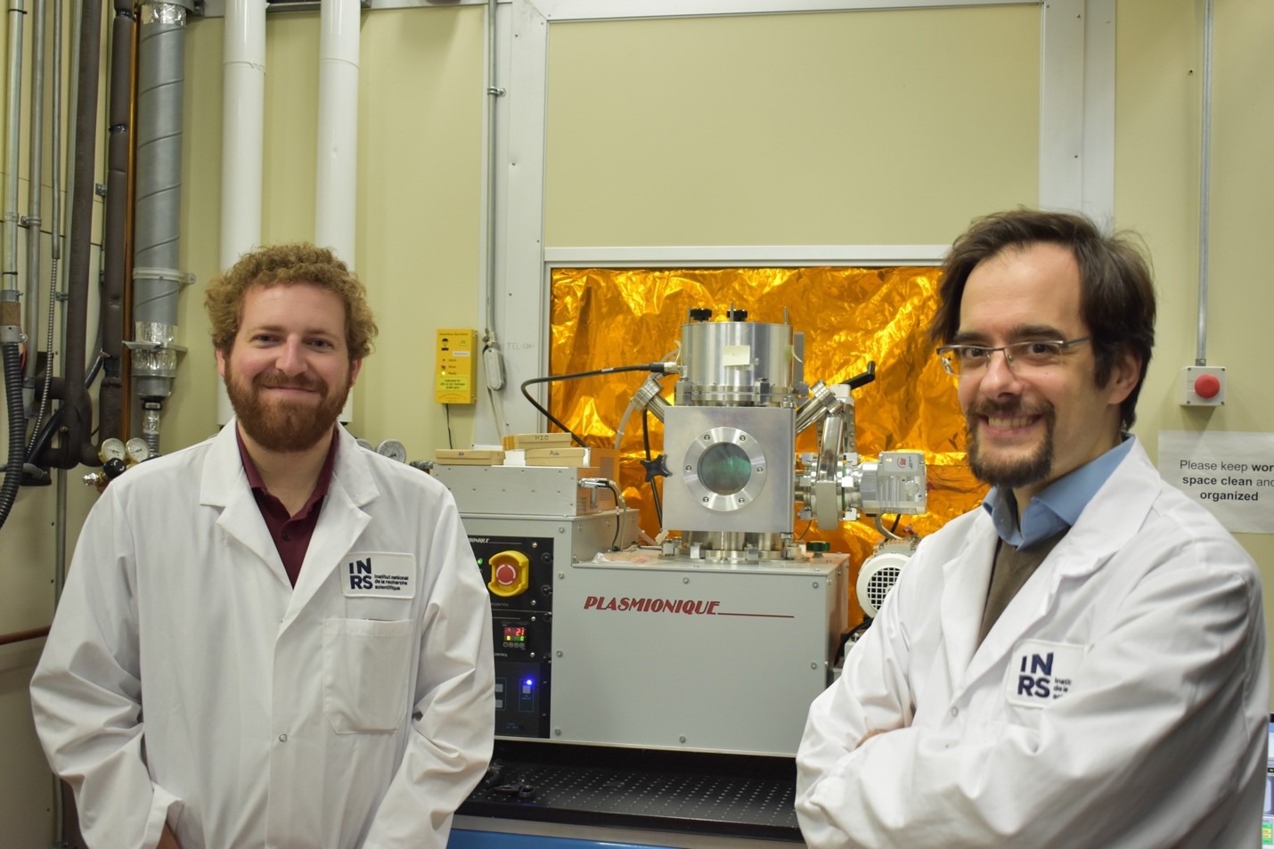 Felix Brandle und Prof Émile Carbone