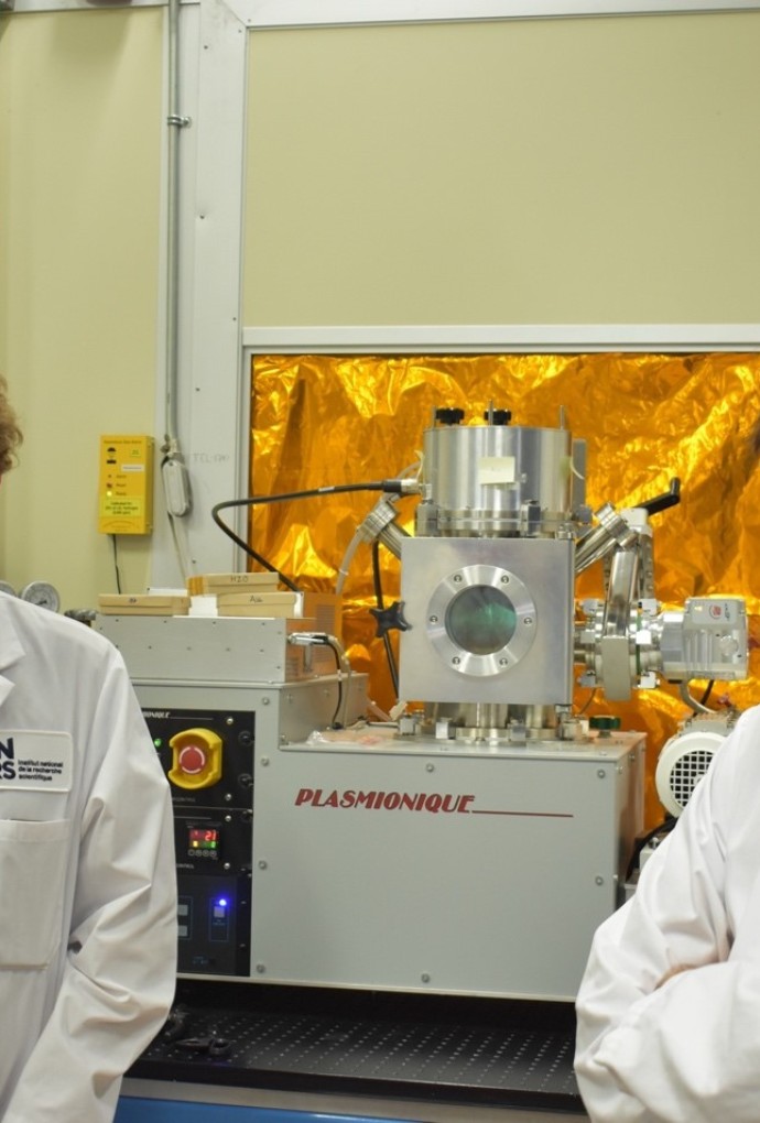 Felix Brandle und Prof Émile Carbone