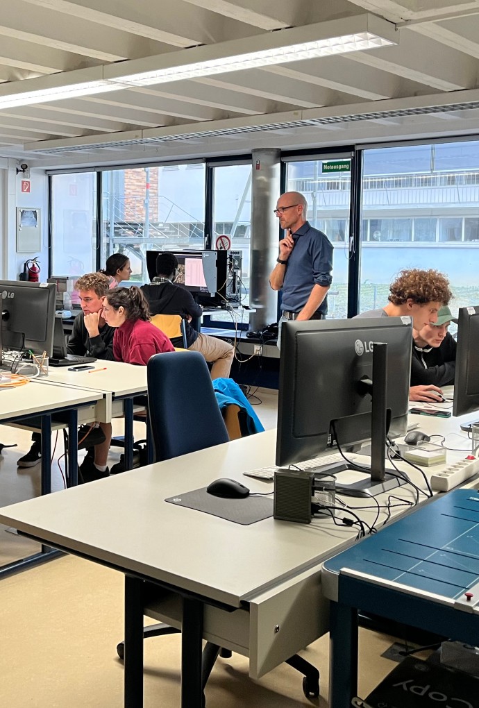 Gruppenarbeit im Workshop Geovisualisierung