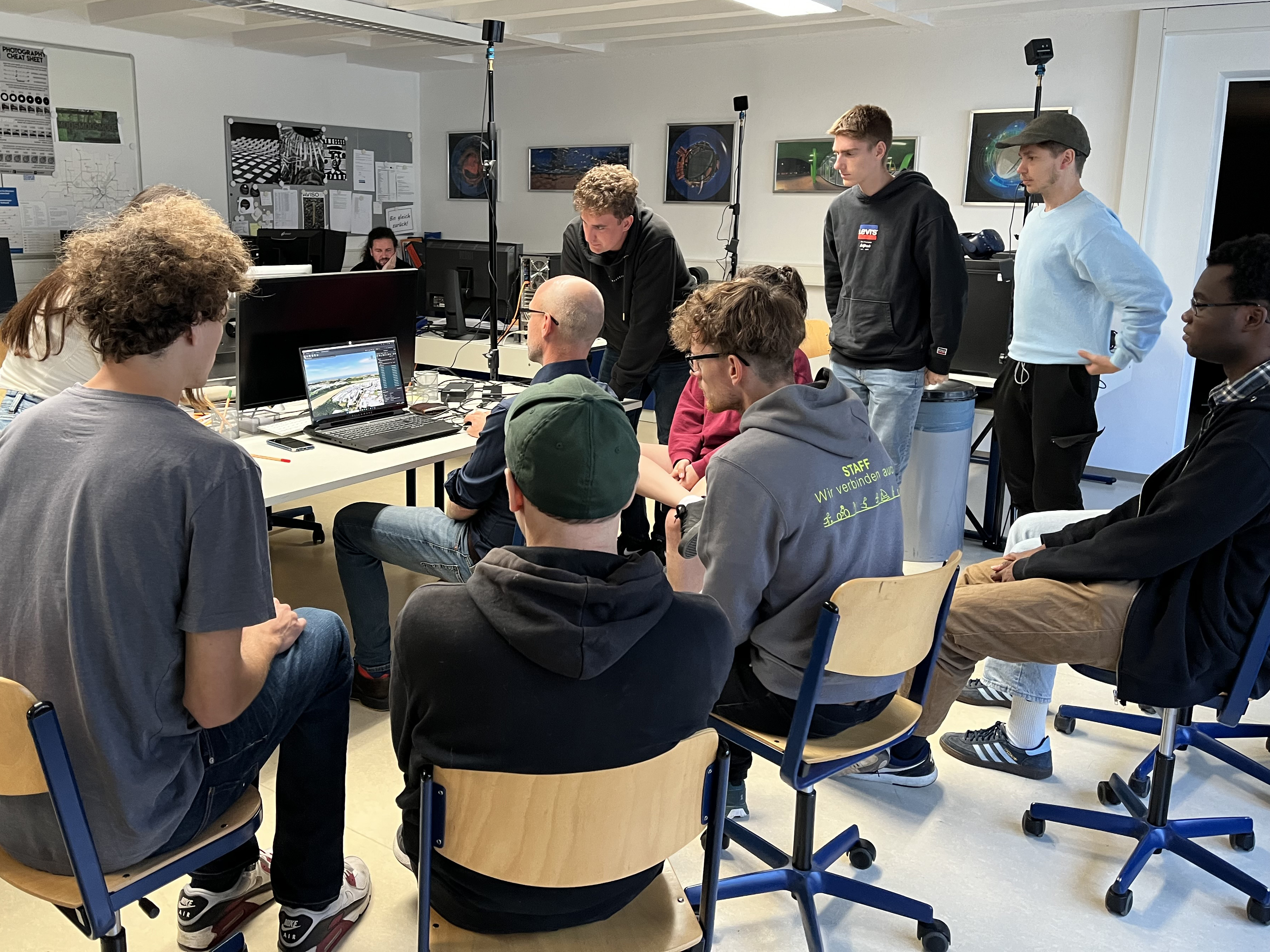 Präsentation der 3D-Animation