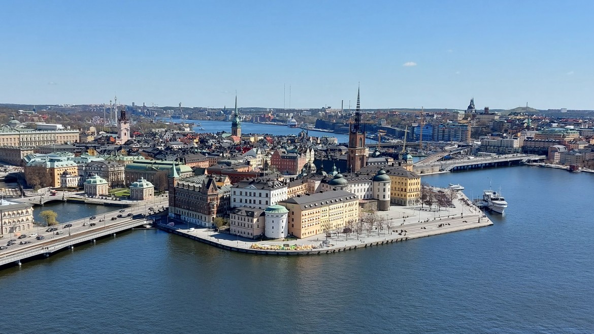 Blick auf die Stadt vom Rathausturm (Foto: Wilfried Hagg) Stadtansicht vom Rathausturm