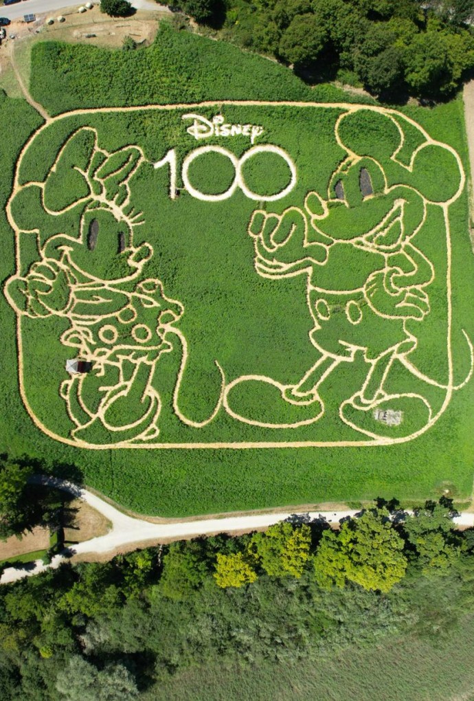 Mickey und Minnie (Foto: exornamentis) Drohnenaufnahme