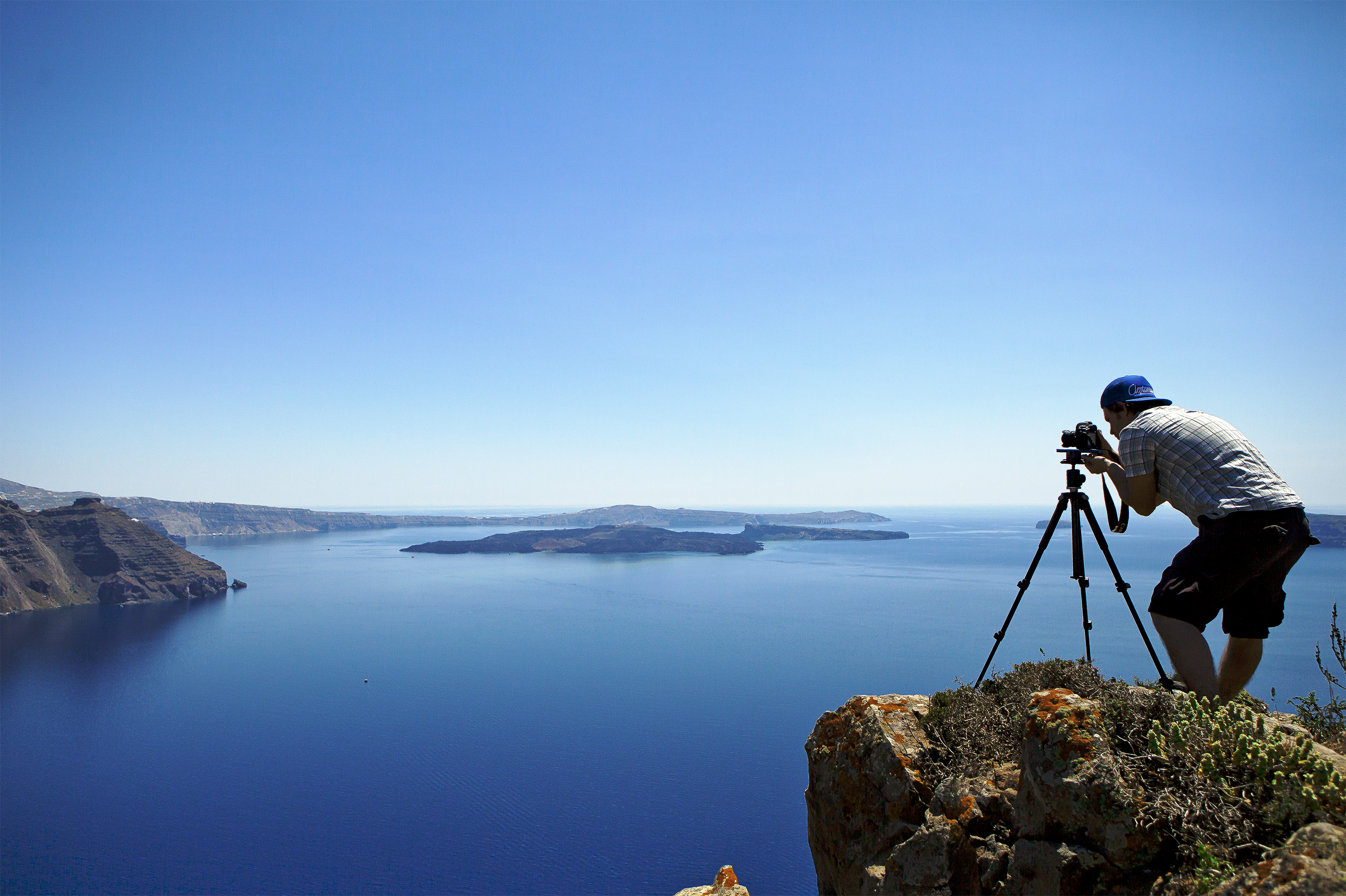 Blick auf Meer