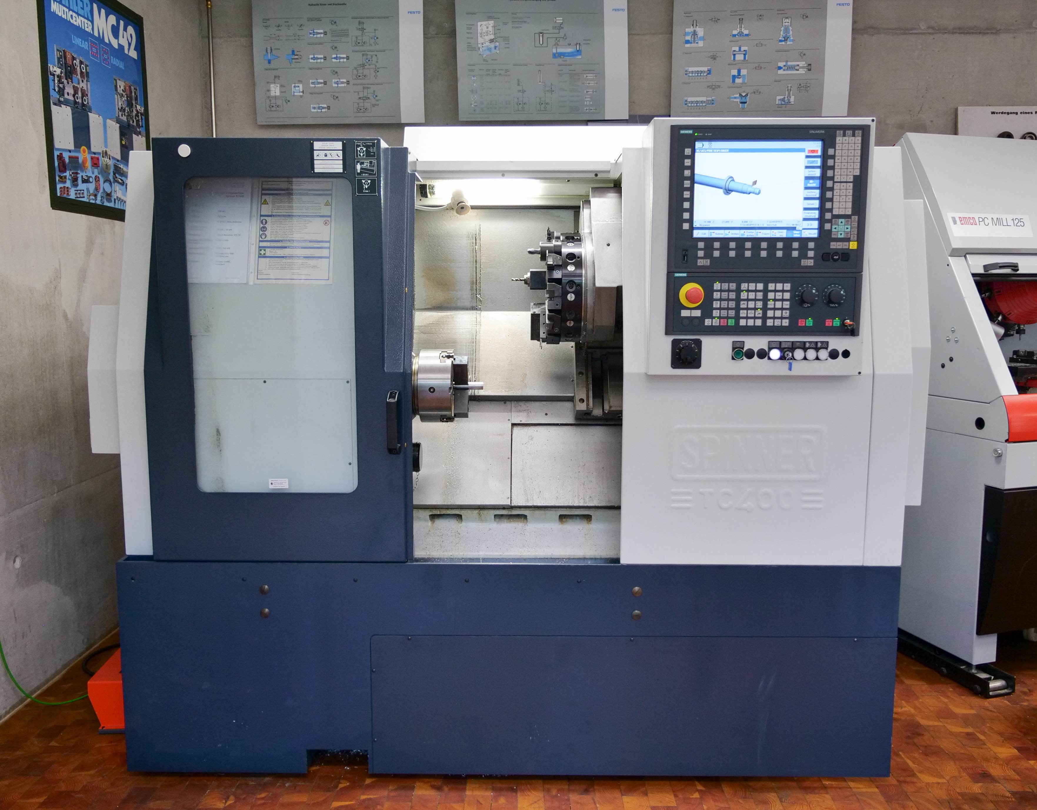 Labor für Fertigungstechnik - Drehmaschine