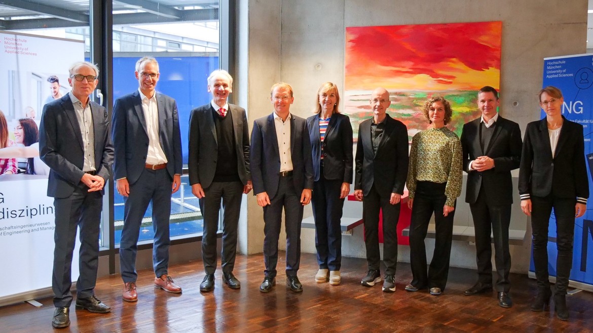 Fakultätsleitung und Präsidium 2023