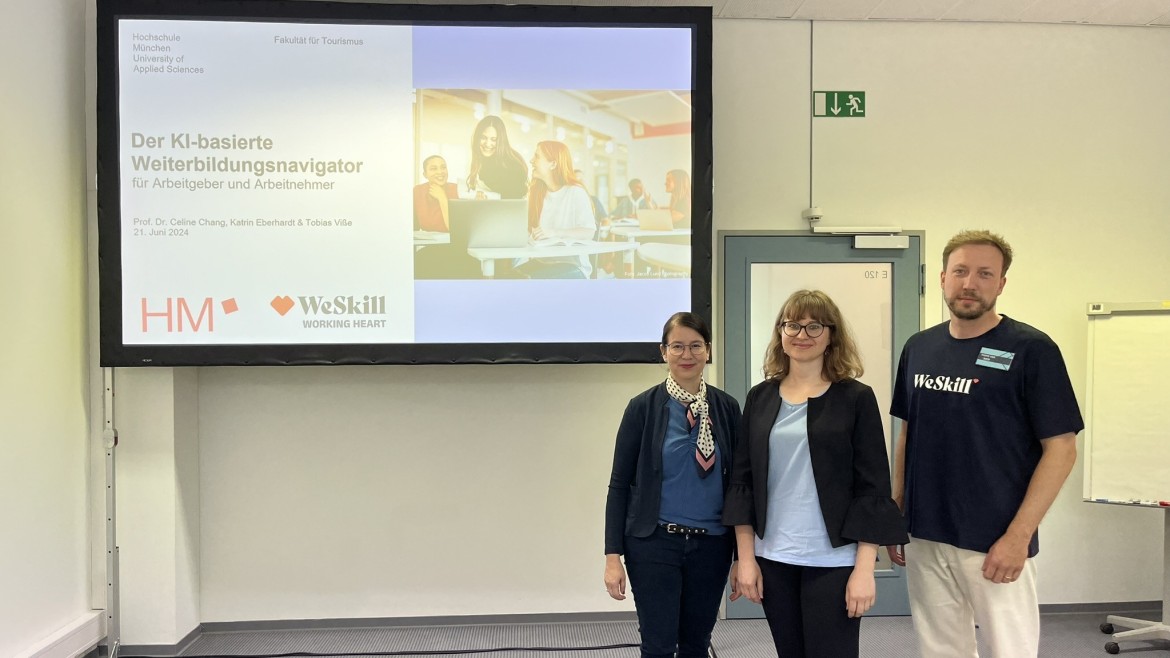 Prof. Dr. Celine Chang, Katrin Eberhardt und Tobias Viße 